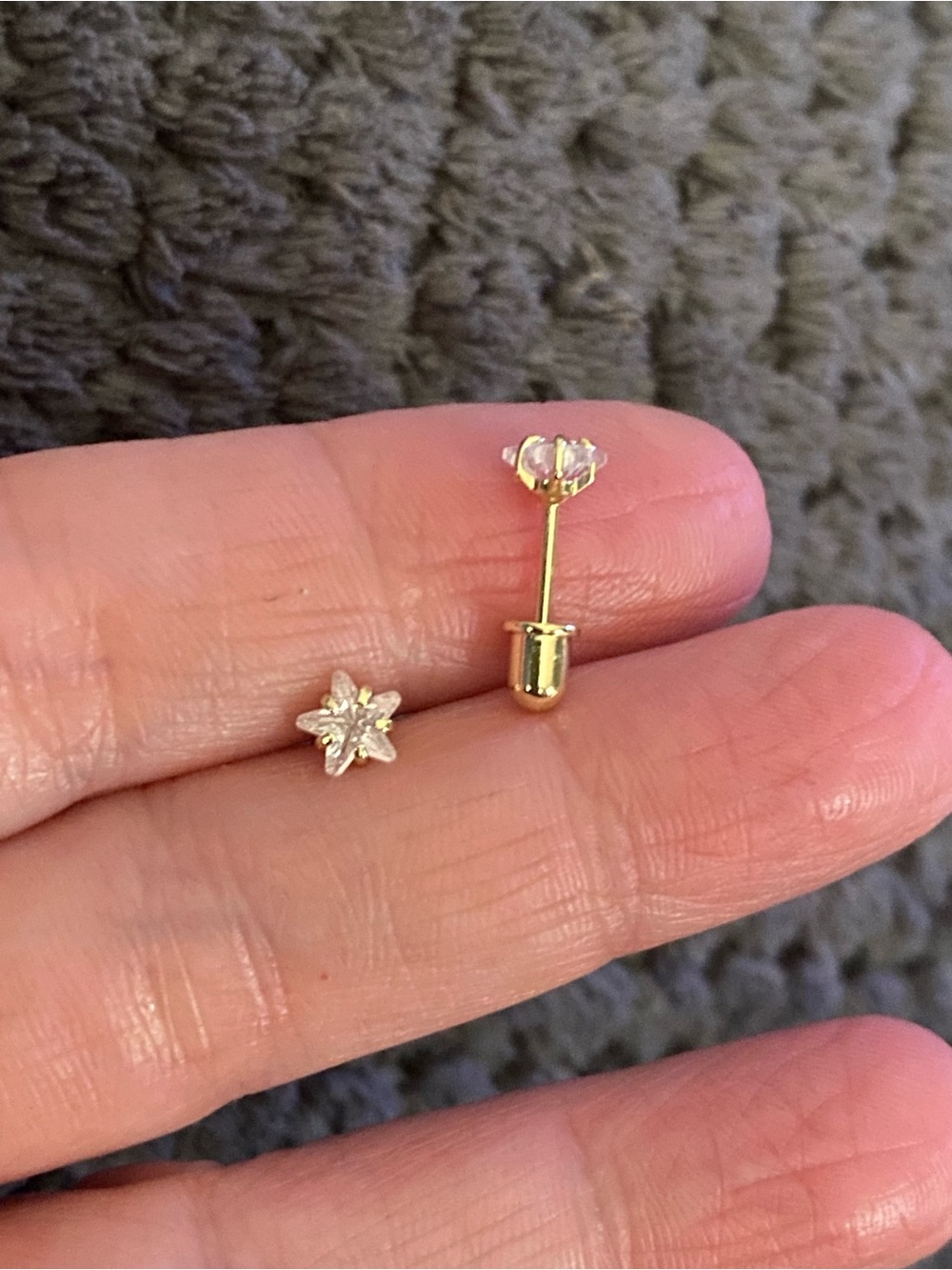 Star earrings